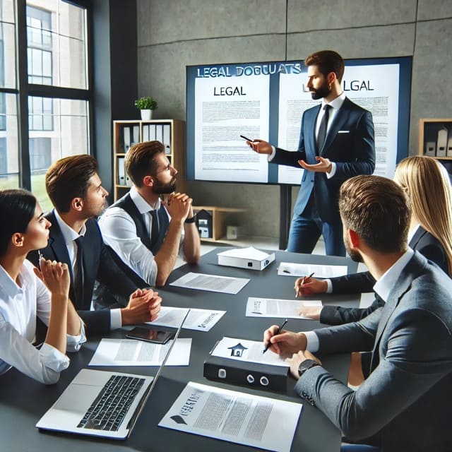 professionnalisation du secteur immobilier : des collaborateurs en formation pour garantir un service de qualité aux client de Ludael immobilier